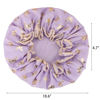 Picture of 4 Pcs Shower Caps Hat for Women and Girl, Reusable Waterproof Bath Cap Double Waterproof Layers Butterfly