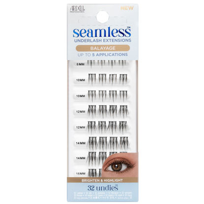 Picture of Ardell Seamless Underlash Extensions, DIY Lash Clusters, Eyelash Extension Kit, Balayage - 32 ct, 1-pack