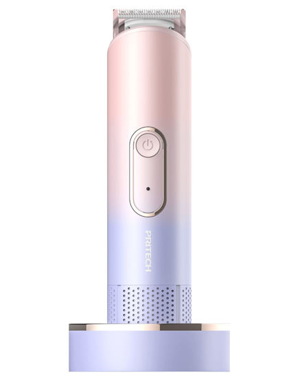 Picture of PRITECH Hair Trimmer for Women, Waterproof Bikini Trimmer, Rechargeable Pubic Hair Clippers and Trimmer, Electric Shaver for Women, Women Electric Razor, Hair Cut Kit, Barber Grooming Set, Mix Color