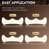 Picture of YGQQOY Glitter Freckles,Glitter Freckles Face Tattoo,Gold Sparkle Freckles,Face Glitter Makeup Patches,4pcs