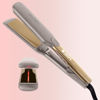 Picture of ELLA BELLA® Titanium Flat Iron Hair Straightener (with Infrared) • Professional Straightening Iron • Digital Display to Accurately Control Temperature • As Featured in Good Housekeeping