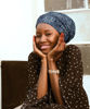 Picture of FocusCare Sleeping Cap, Frizzy Hair Satin Lined Women Extra Large Headwear Blue Navy