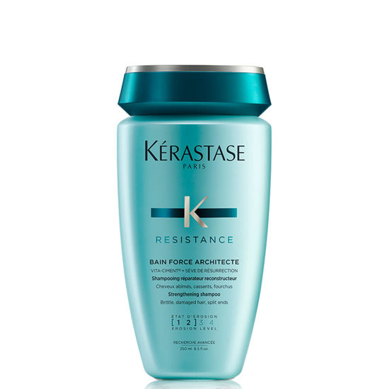 Picture of Kerastase Resistance Force Architecte Shampoo | Strengthening Shampoo for Weak or Damaged Hair | Formulated with Pro-Keratin and Ceramide | For All Hair Types | 8.5 Fl Oz