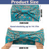 Picture of Yeshan Wide Headbands for Women Boho Knotted Head Wraps Turbans Non Slip Bandana Headbands Sport Yoga Workout Stretchy Hair bands,Pack of 6