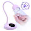 Picture of SAVILAND 30W Gel X Lamp for Nail Polish Intellisense Nail Lamp Cordless U V Light for Gel Nail, Rechargeable LED Flash Cure Goosenecks U V Lamp Gel Nails Quick Drying for Nail Salon Home DIY Manicure
