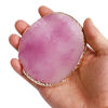 Picture of 2 Pcs Resin Nail Art Palette, Nail Art Painting Palettes Gold Edge Nail Holder Nail Art Display Board