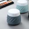 Picture of Gemice Travel Containers for Toiletries, Silicone Cream Jars TSA Approved Travel Size Containers with Clear Bag, Leak-proof Travel Accessories with Lid for Cosmetic Face Body Hand Cream (4 Pack)