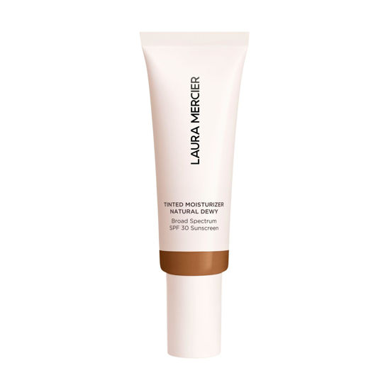 Picture of Laura Mercier Tinted Moisturizer Natural Dewy with SPF 30: 24HR+ Hydration, Long Lasting, Sheer to Light, Buildable Coverage, Dewy Finish, Improve Skin Tone and Texture, Skin Tint, Terracotta