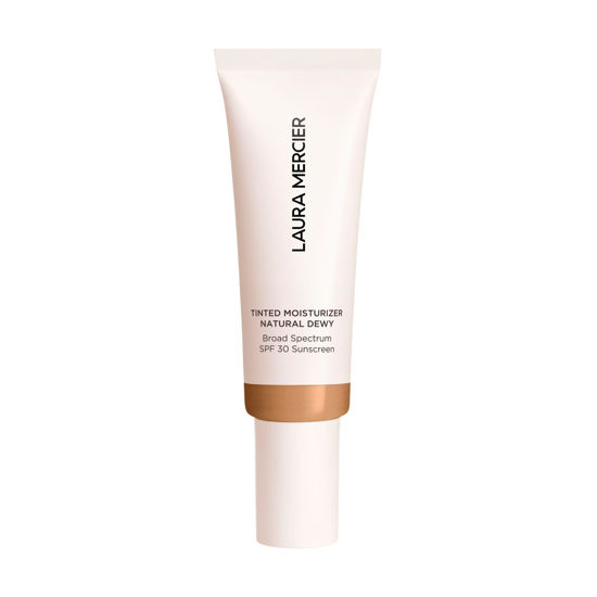 Picture of Laura Mercier Tinted Moisturizer Natural Dewy with SPF 30: 24HR+ Hydration, Long Lasting, Sheer to Light, Buildable Coverage, Dewy Finish, Improve Skin Tone and Texture, Skin Tint, Cedar