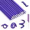 Picture of 30Pcs Small Foam Hair Curlers, 9.45" Length x 0.47" Diameter, No-Heat Flexible Curling Rods for Short, Medium and Long Hair