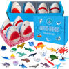 Picture of Kids Bath Bombs with Surprise Inside,4 Pack Marine Shark Bath Bomb for with Ocean Sea Animals for Girls Boys Toddlers, Safe Natural & Organic