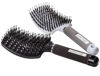 Picture of Boar Bristle Hair Brush set - Curved and Vented for Wet and Dry Detangling Hair Brush for Women Long, Thick, Thin, Curly & Tangled Hair Vent Brush - Stocking Stuffers Gift kit