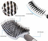 Picture of Boar Bristle Hair Brush set - Curved and Vented for Wet and Dry Detangling Hair Brush for Women Long, Thick, Thin, Curly & Tangled Hair Vent Brush - Stocking Stuffers Gift kit