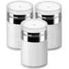 Picture of 3Pack 3.5Oz Airless Pump Jars Lotion Container, Pump Bottle Dispenser Moisturizer Containers for Cream, Empty Makeup Bottle Cosmetic Jar