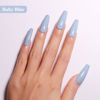 Picture of Imtiti Blue Gel Nail Polish, 0.5 Fl Oz Baby Blue Gel Polish Soak Off LED UV Nail Gel Polish Spring Summer Gel Nail Polish DIY Nail Art Starter Manicure Salon Gel Nail Kit
