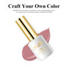 Picture of Imtiti Gel Nail Polish, 0.5 Fl Oz Clay Brown Gel Polish Soak Off LED UV Nail Gel Polish Autumn Winter Nail Polish DIY Nail Art Manicure Salon Gel Nail Kit for Women Girls