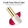 Picture of Imtiti Gel Nail Polish, 1 Pcs 0.5 Fl Oz Rose Red Color Gel Polish Soak Off LED U V Nail Gel Polish Nail Polish DIY Nail Art Starter Manicure Salon Gel Nail Kit for Women Girls
