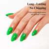 Picture of Imtiti Neon Gel Nail Polish, 0.5 Fl Oz Neon Green Gel Polish Soak Off LED U V Nail Gel Polish Spring Summer Gel Nail Polish DIY Nail Art Starter Manicure Salon Gel Nail Kit for Women Girls