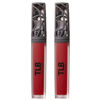 Picture of The Lip Bar - Nonstop Liquid Matte Lipstick 2-Pack, Bawse Lady (Blue Red) - High Pigment - One Swipe - Long Lasting - Jojoba Oil & Vitamin E - Vegan & Cruelty Free - Makeup & Cosmetics - .24 fl oz