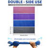 Picture of African Exfoliating Net, 4 Pieces African Net Sponge, Nylon African Bath Sponge Net, African Net Long Net Bath Sponge Shower Body Scrubber