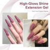 Picture of Major Dijit Quick Dry Nail Polish Dark Pink Summer Nail Lacquer for Nail Art Regular Nail Polish 0.41 fl oz.