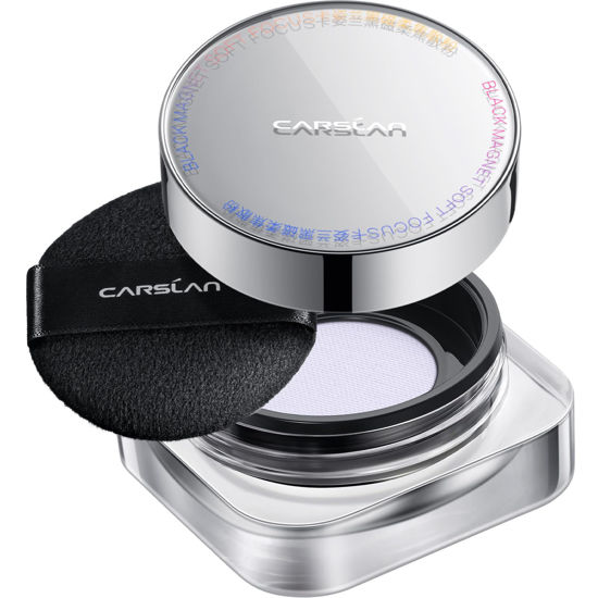 Picture of CARSLAN Soft Focus Loose Setting Powder, Lightweight, Matte, Oil Control, Shine Free, Talc-Free Face Powder Makeup, 24H Longwear Finishing Powder, 03 Light Purple For Sensitive