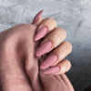 Picture of Matte Pink Press on Nails Medium Stiletto Almond,KQueenest Acrylic Nails Reusable Fake Nails Press ons with Feature Protective Coating for Women in 24PCS