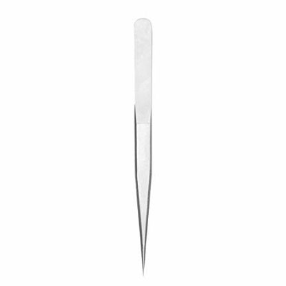 Picture of 00-SA Eyelash Extensions Tweezers VETUS Straight Pointer Pointed Tip Eye Lash Tweezers for Isolation False Classic Volume Mink Individual Lashing Tweezer Precision Professional Tools by EMEDA