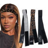 Picture of Atimiaza 3 Pcs Elastic Bands for Wigs - Lace Melting, Edge Wrap to Lay Edges (Silver, Leopard, Black Pack)