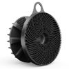 Picture of BEAUTAIL 2 in 1 Silicone Brush, Body Shower Scrubber and Scalp Hair Massager Shampoo Brush, Deeply Cleanse Skin, Dandruff Removal and Hair Growth, Gentle for Women Men Sensitive Skin, 1 Pack (Black)