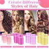 Picture of Self Grip Hair Rollers Curlers Set 36Pcs, Hair Roller Sets 4 Sizes (Jumbo, Large, Medium, Small) with Clips and Comb for Long Medium Short Thick Fine Thin Hair Volume