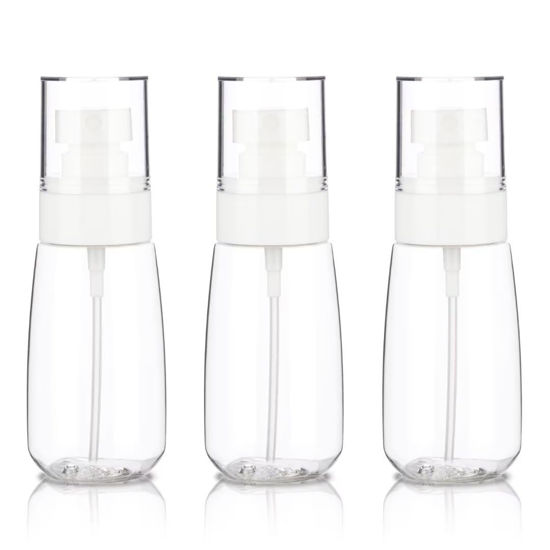 Picture of GIVITASOT 3pack Small Spray Bottle, 2oz Mini Spray Bottles, Clear Empty Travel Spray Bottle, Fine Mist Plastic Spray Bottles