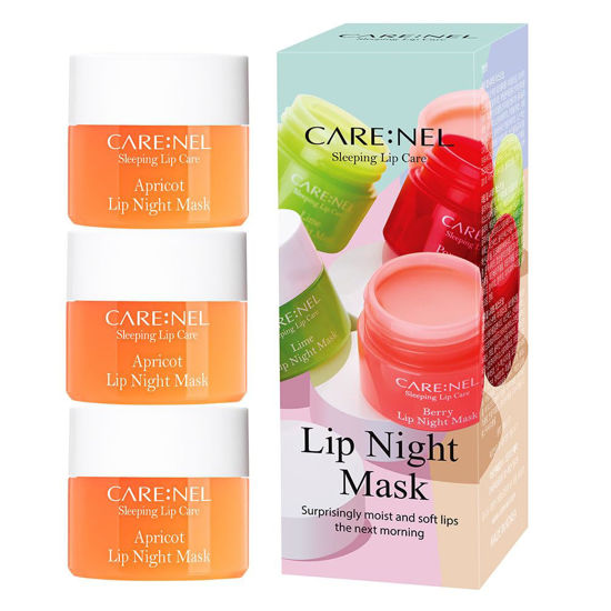 Picture of CARENEL Lip Sleeping Mask 5g - Lip Balm Overnight Care Treatments Korean Skin Care (APRICOT3)
