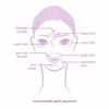 Picture of Toute Nuit Facial Wrinkle Patches, Face Tape, Trial Pack, 3 Patch Shapes, Forehead, Around Eyes and Mouth, 54 Patches
