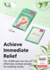 Picture of EasyDerm Relief Invisible Patch(42 counts) I Contains 10,000ppm of Tea Tree Oil, Pimple Patch, Ultra-slim 0.1mm, Waterpoof, Korean Pimple Patches
