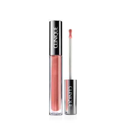 Picture of Clinique Pop Plush Creamy Lip Gloss With Hyaluronic Acid + Blend of Aloe Butter, Avocado Butter + Shea Butter | Hydrating + High Shine, Chiffon Pop, 0.11 Fl Oz