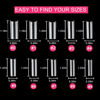 Picture of Clear Acrylic Square Nail Tips, SWETIDY 500pcs No C Curve XL Long Square Shaped Straight Fake Nails Flattened Half Cover Artificial Nails with Box for Nail Salon Professional and DIY Nail Art 10 Sizes