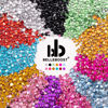 Picture of Two Packs of Flatback Rhinestones 4520 Pcs Colorful Nail Art Rhinestones Flatback Crystal Colorful+Lake Blue Rhinestone with Picker Pencil and Tweezer For Nail Art and Decoration