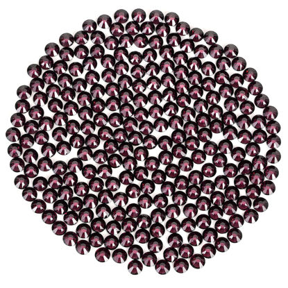 Picture of Rhinestones Non Hotfix Flatback Rhinestones for Crafts Glass Nail Rhinestones Nail Gems Crystals Rhinestones for Makeup Bags Shoes Decoration DIY(SS30,288pcs,Amethyst)