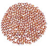 Picture of Novani Rhinestones 1440Pcs Flatback Crystal Round Loose Gemstones Glass Rhinestones for Crafts Makeup Nail Art Clothes Shoes DIY Decorations(SS20, 4.6-4.8mm,Amber)