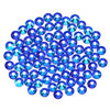 Picture of Rhinestones Crystals Rhinestones for Crafts Nail Rhinestones Glass Flatback Nail Gems and Rhinestones for Nails Art Makeup Bags Shoes Decoration DIY(SS8,1440pcs,Sapphire AB)