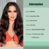 Picture of Long Brown Wig for Women 26Inch Wavy Curly Dark Brown Hair Wigs Synthetic Hair Replacement Wig Heat Resistant Hair Wig for Daily Party Use Halloween Costume Wig(26'' Dark Brown)