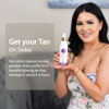 Picture of Fake Bake Flawless Self-Tanning Liquid Streak-Free, Long-Lasting Natural Glow For All Skin Tones - Sunless Tanner Includes Professional Mitt For Easy Application, Black Coconut Scent - 6 oz