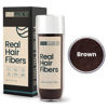 Picture of Hair Illusion Brown Real Hair Fibers and Fiber Holding Spray for Thinning Hair - 100% Natural Texture, Non Synthetic Hair Fibers - Bald Spot Cover Up for Women & Men - 38 Gram