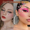 Picture of NOOEPC Heart Rhinestones Self Adhesive Face Gems Sticker Acrylic Heart Gems for Face Heart Stickers, Gem Stickers Heart Rhinestone Sticker for Valentine's Day DIY Crafts Party Decoration