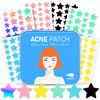 Picture of LitBear Acne Patch with Tea Tree & Centella Oil, 168 Hydrocolloid Dots in 6 Colors for Face - Cute Star Pimple Stickers