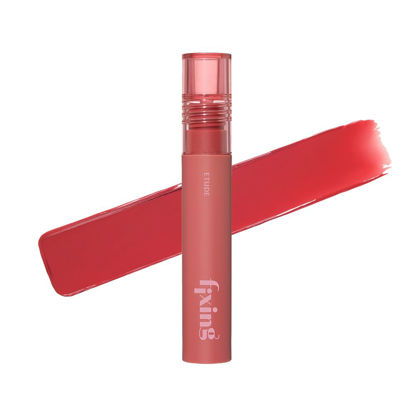 Picture of ETUDE Fixing Tint #01 Analog Rose | Long Lasting High Pigmented Liquid Lipstick | Waterproof Lightweight Matte Finish Lip Stain | Full Coverage | Korean Makeup, Kbeauty, Perfect for Gift