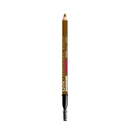 Picture of NYX PROFESSIONAL MAKEUP Brow Powder Louder Eyebrow Pencil, Brow Pencil with Buildable Volume For Up To 12HR Wear, Vegan Formula - Blonde