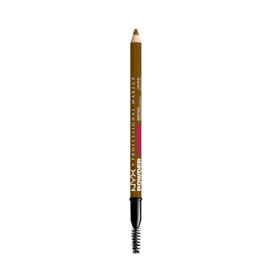 Picture of NYX PROFESSIONAL MAKEUP Brow Powder Louder Eyebrow Pencil, Brow Pencil with Buildable Volume For Up To 12HR Wear, Vegan Formula - Blonde