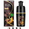 Picture of Hair Dye Shampoo 3 in 1, Hair Color Shampoo for Cover Grey Hair, Natural Hair Dye Shampoo with Herbal Ingredient for Men and Women (MEIDU Chestnut Brown)